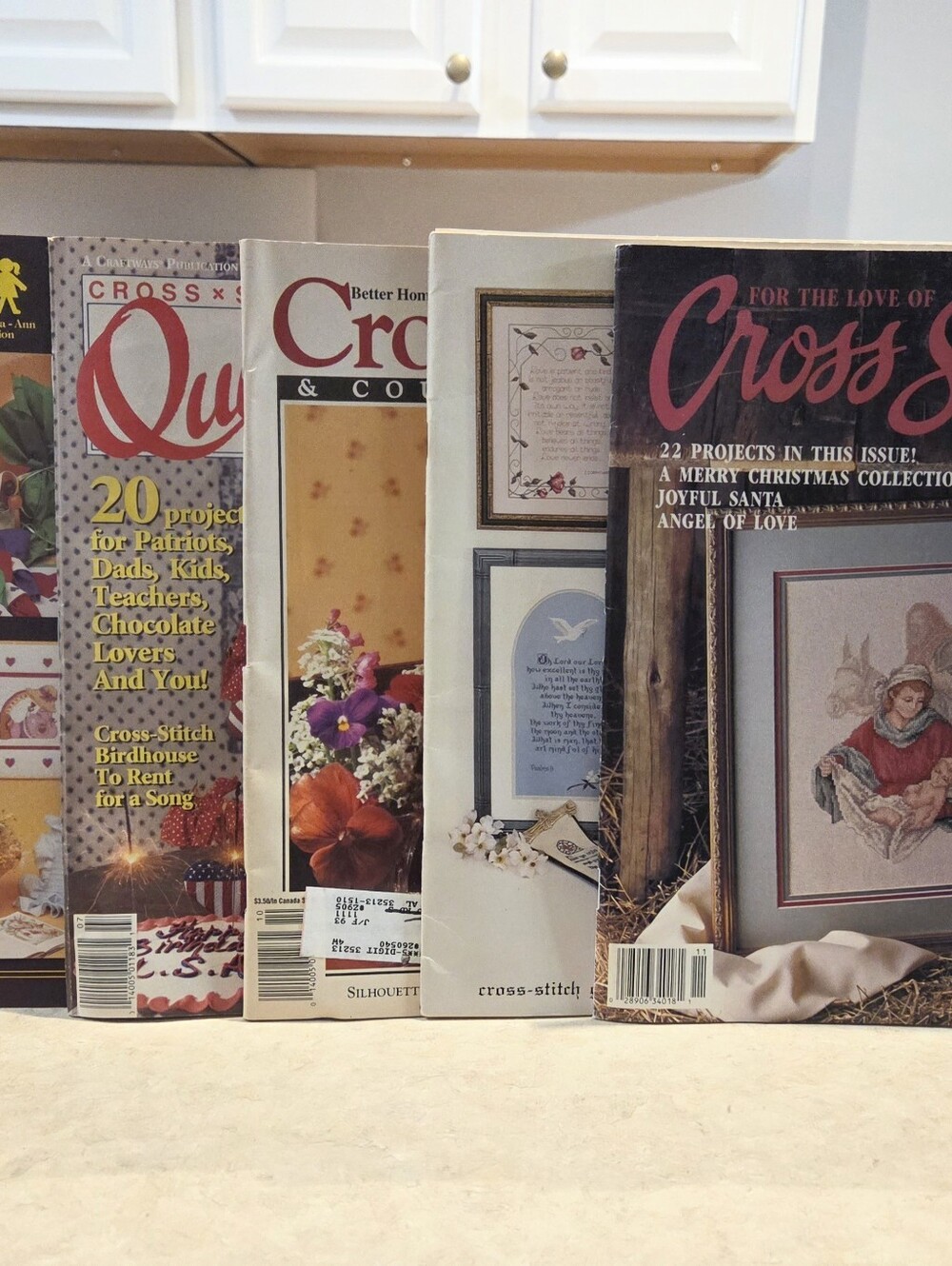 Cross Stitch Magazines and Patterns 80s 90s